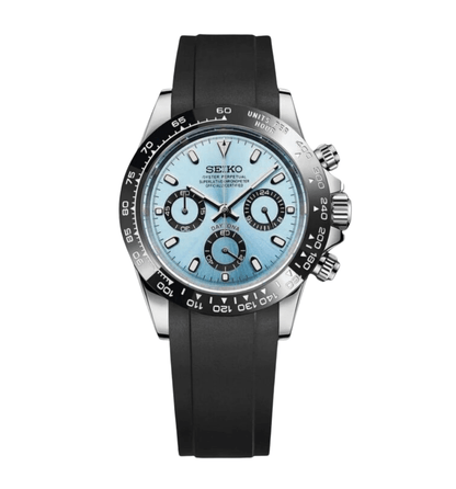 Seiko Mod Daytona Ice Blue Ceramic
