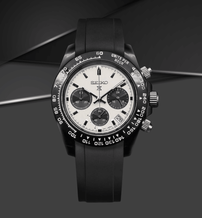Seiko Mod Daytona Panda Speed Timer