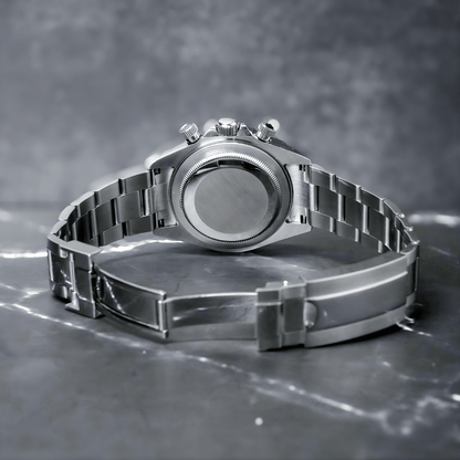 Seiko Mod Daytona Platinum Green