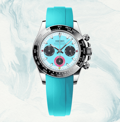Seiko Mod Daytona Red Racer Tiffany
