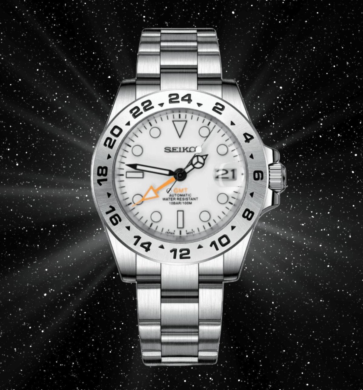 Seiko Mod GMT Explorer II