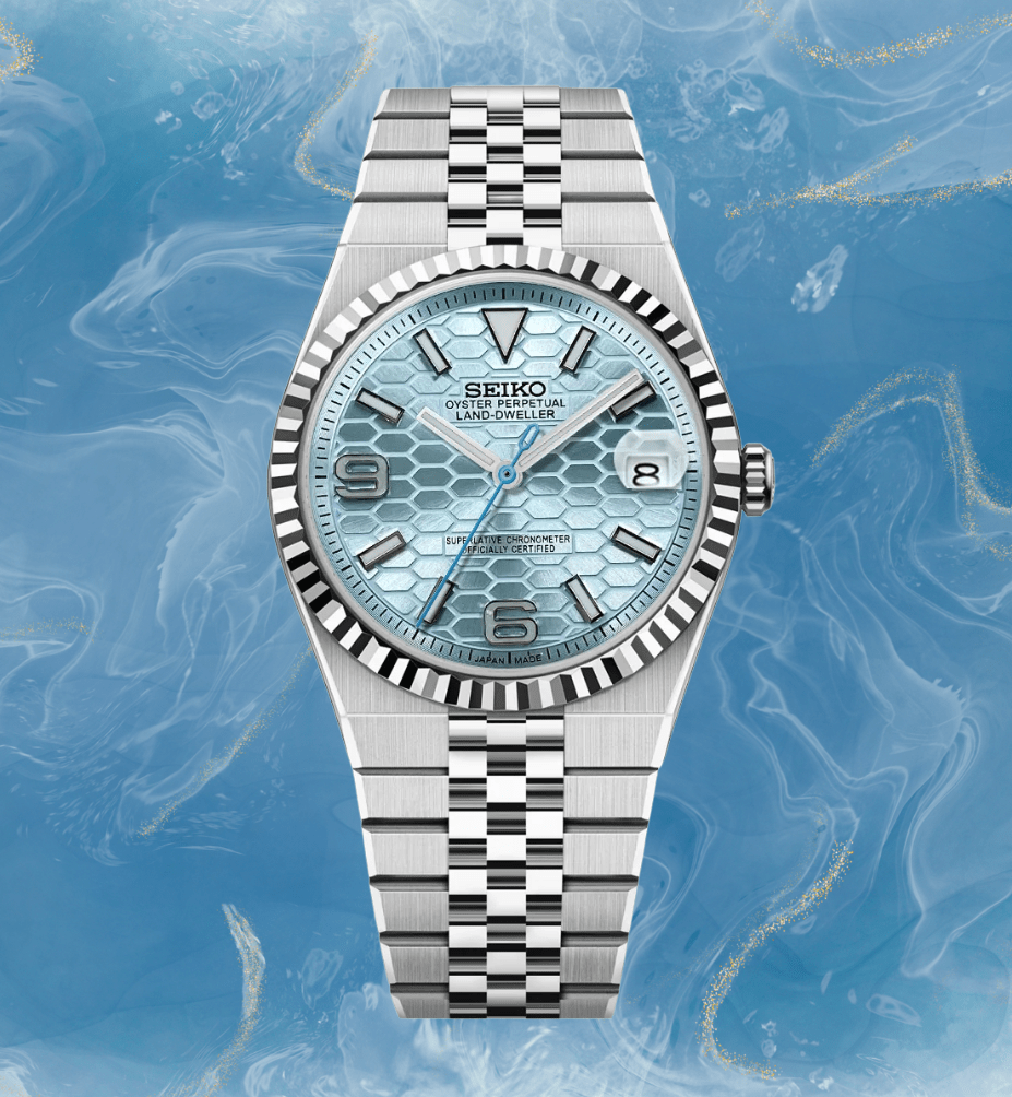 Seiko Mod Land-Dweller Sky Blue
