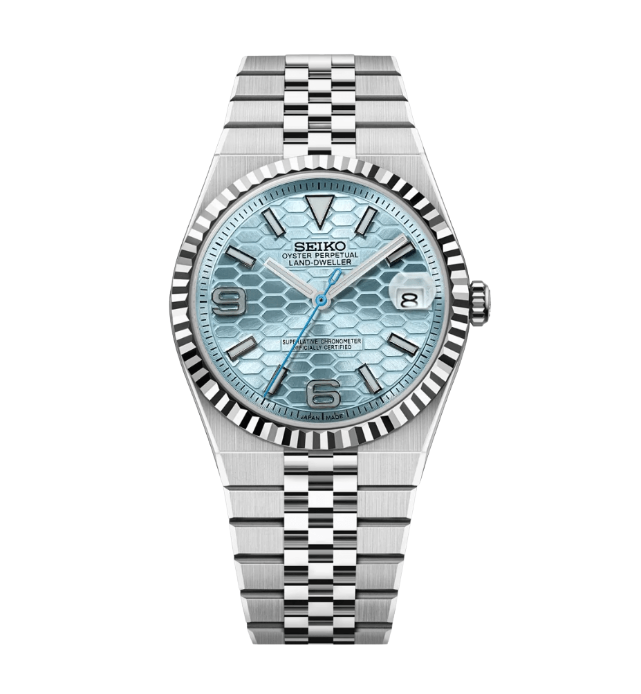 Seiko Mod Land-Dweller Sky Blue