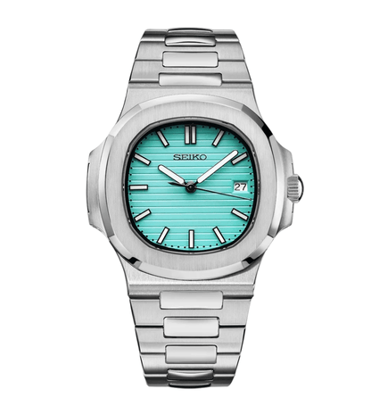 Seiko Mod Nautilus Tiffany Blue
