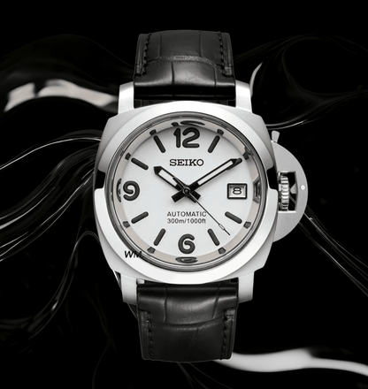 Seiko Mod Paneiko Black White