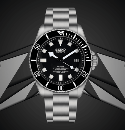 Seiko Mod Pelagos Black