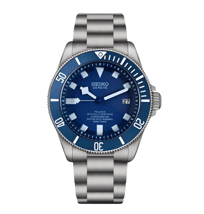 Seiko Mod Pelagos Blue