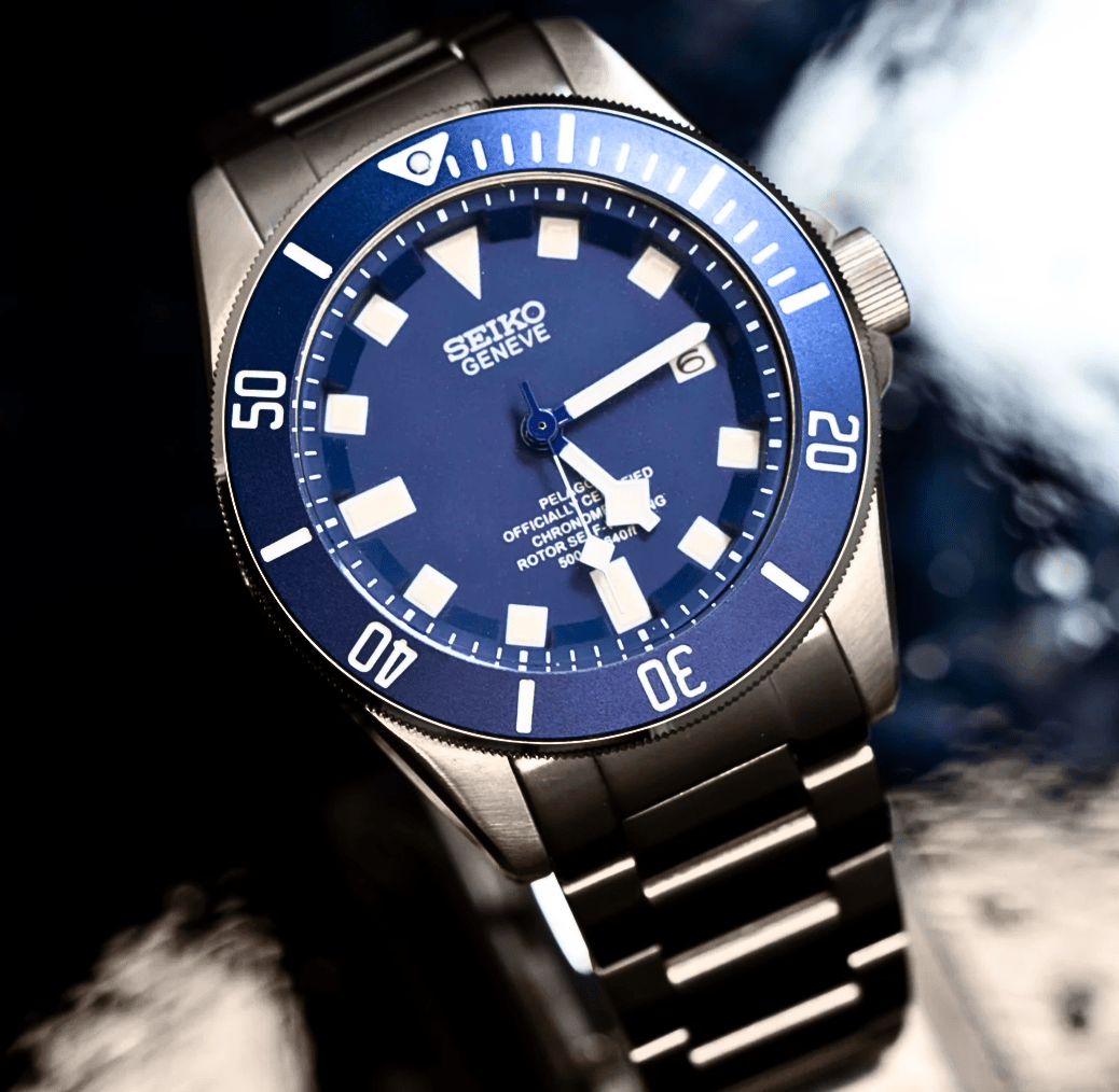 Seiko Mod Pelagos Blue