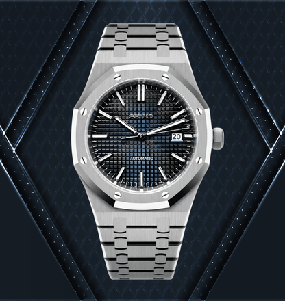 Seiko Mod Royal Oak Classic Blue