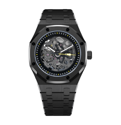 Seiko Mod Royal Oak Midnight Skeleton