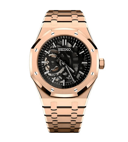 Seiko Mod Royal Oak RG Skeleton