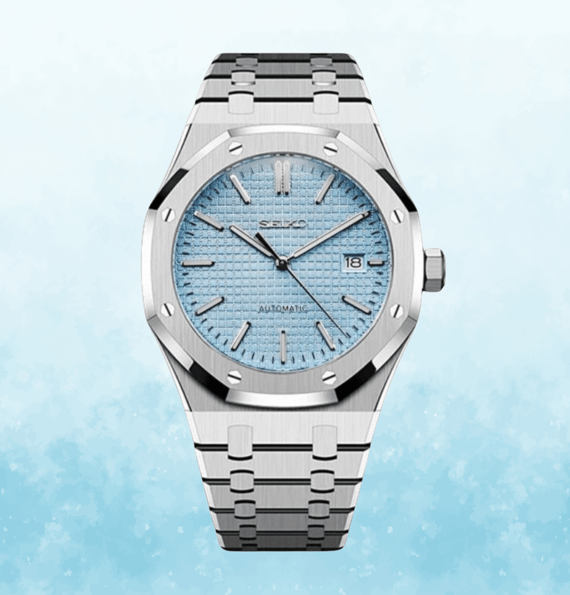 Seiko Mod Royal Oak Tiffany
