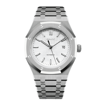 Seiko Mod Royal Oak White