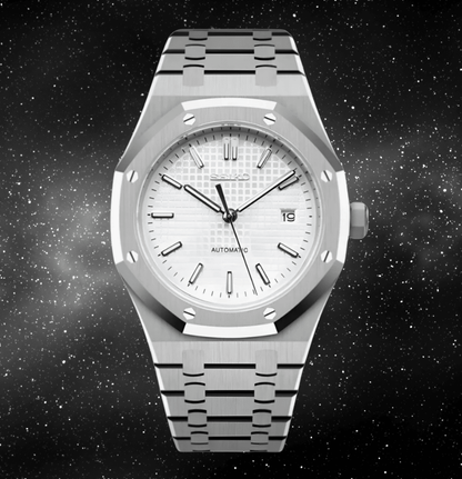 Seiko Mod Royal Oak White