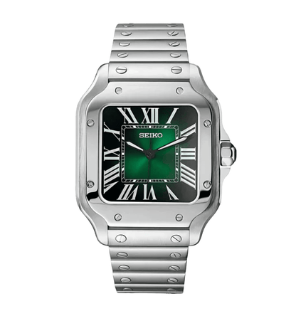 Seiko Mod Santos Green