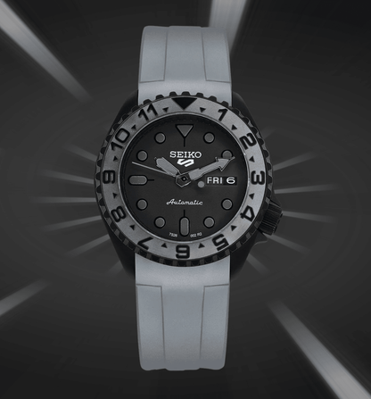 Seiko Mod SKX007 Black Gray