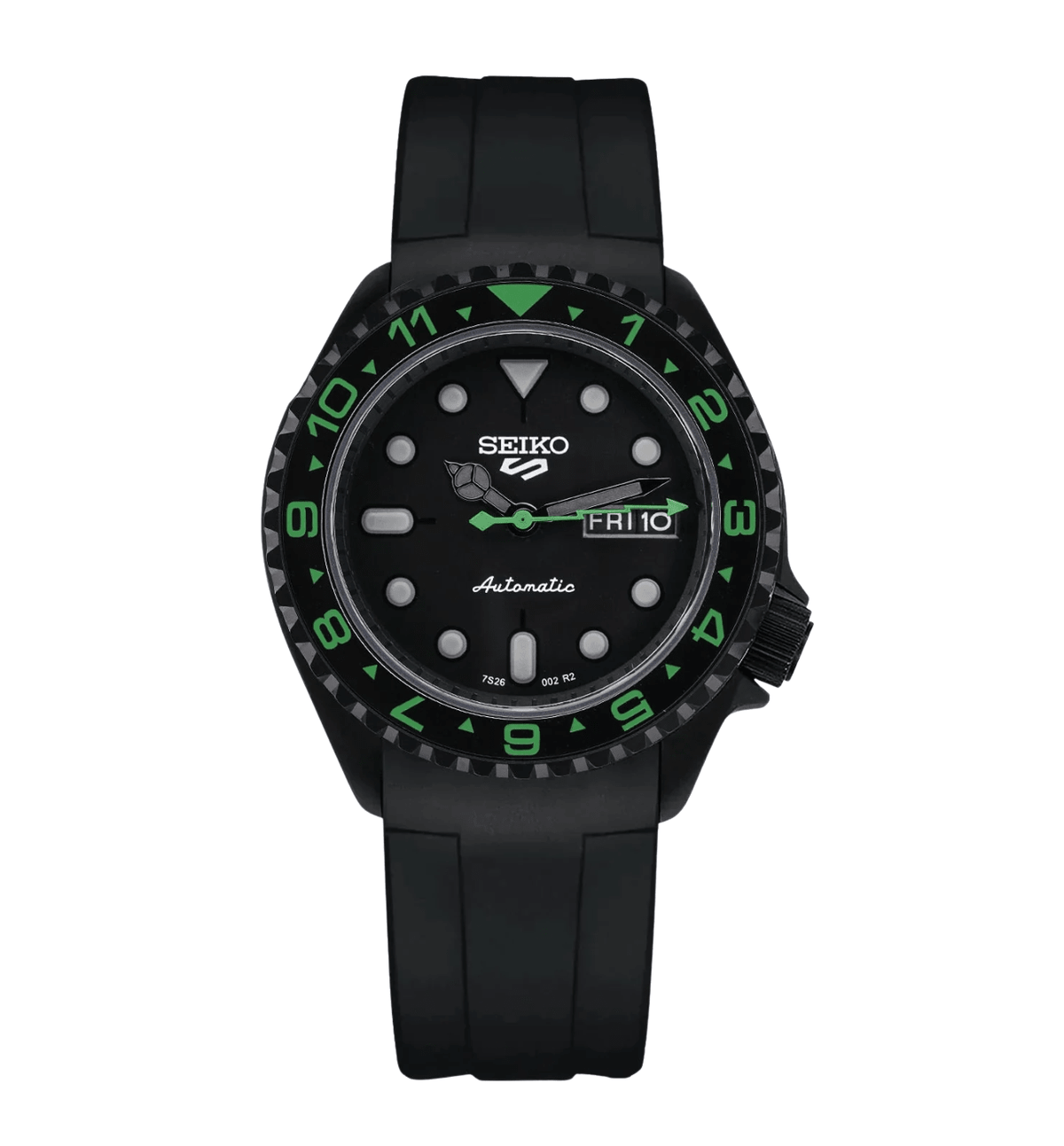 Seiko Mod SKX007 Black Green