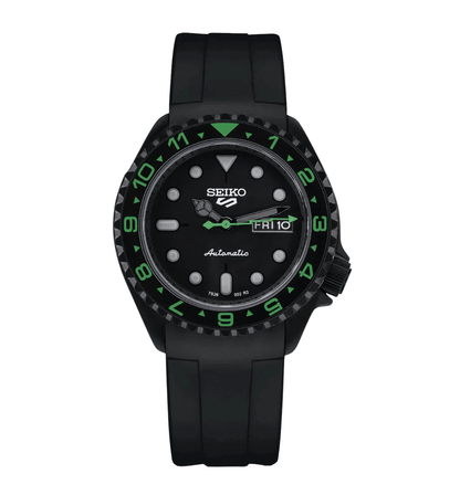 Seiko Mod SKX007 Black Green