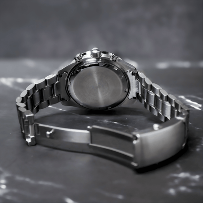 Seiko Mod Speedmaster Black
