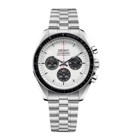 Seiko Mod Speedmaster White