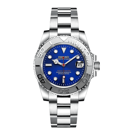 Seiko Mod Yacht Master Blue