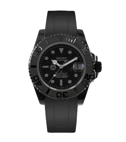 Seiko Mod Yacht Master Star Wars Black