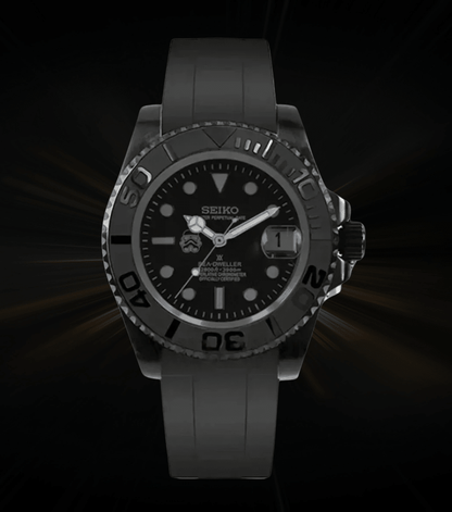 Seiko Mod Yacht Master Star Wars Black