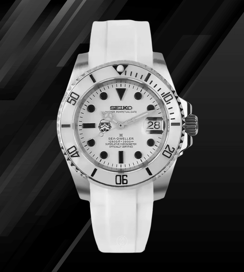 Seiko Mod Yacht Master Star Wars White
